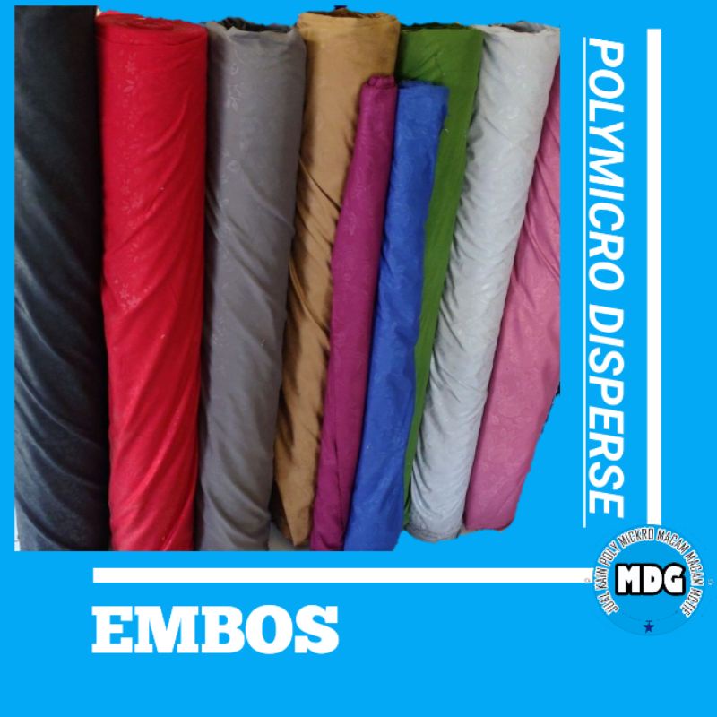 KAIN SPREI METERAN POLYMICRO POLOS EMBOS (L240)