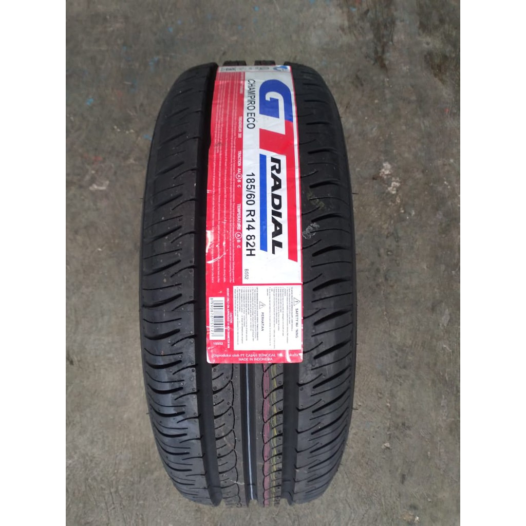 GT Radial Champiro Eco 185/60 R14 Ban Mobil Aveo City Timor Corolla