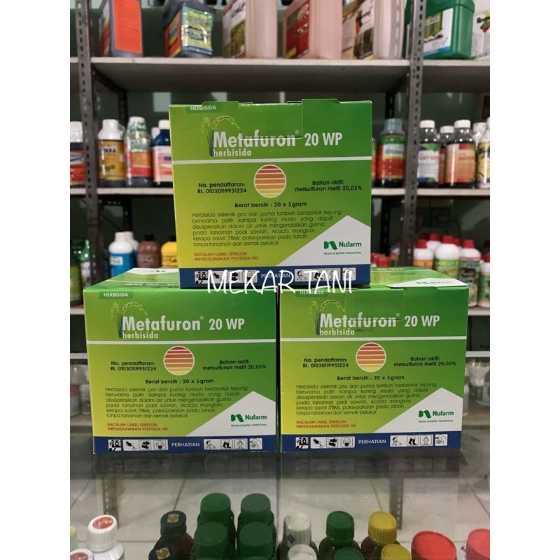 Herbisida Metafuron 20 WP 5 gram