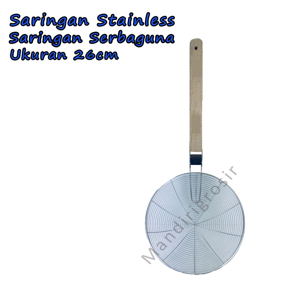 Saringan Stainless *Saringan * Saringan Serbaguna * 26cm