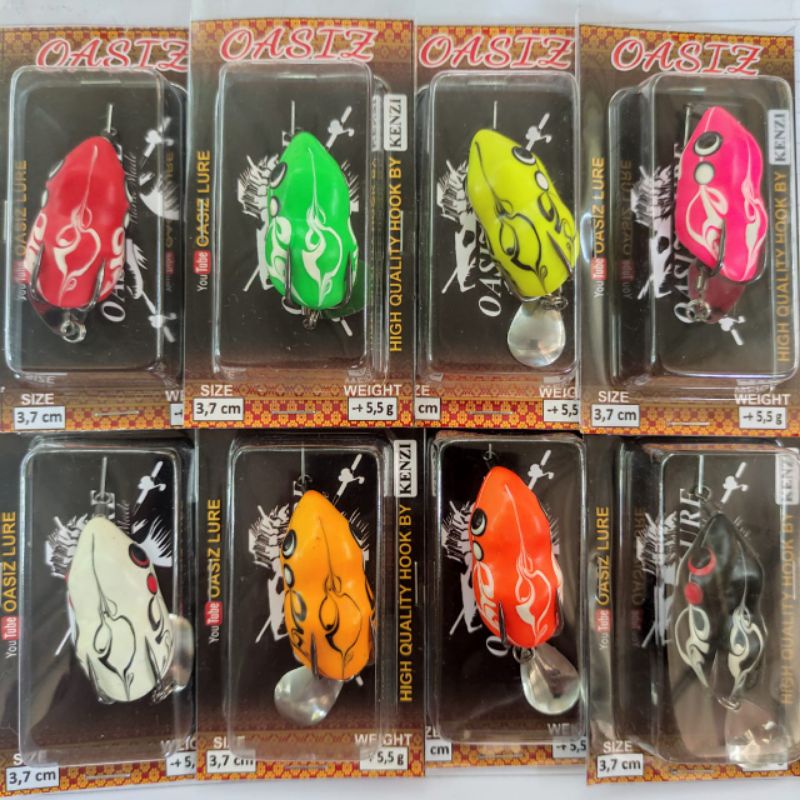Sof frog oasiz lure