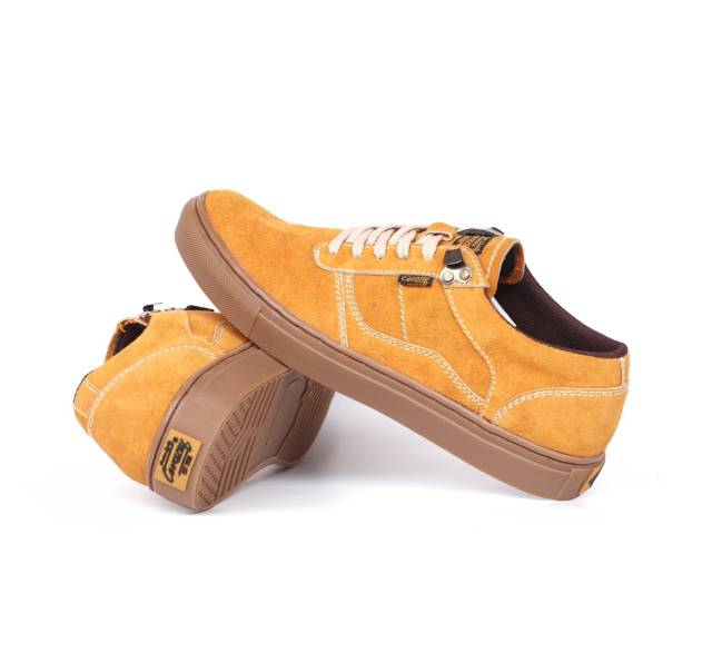 Sepatu Lokal Shoes Local Pride Cevany Gordon Low Cut Yellow Gum