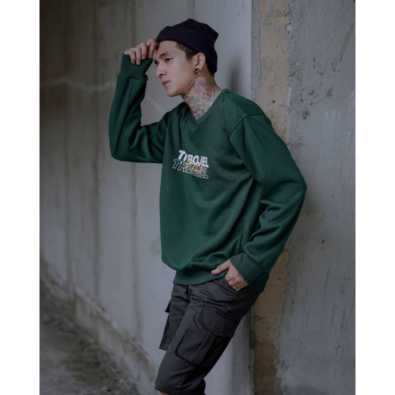 Sweater Crewneck Oblong Pria The Bojiel Original