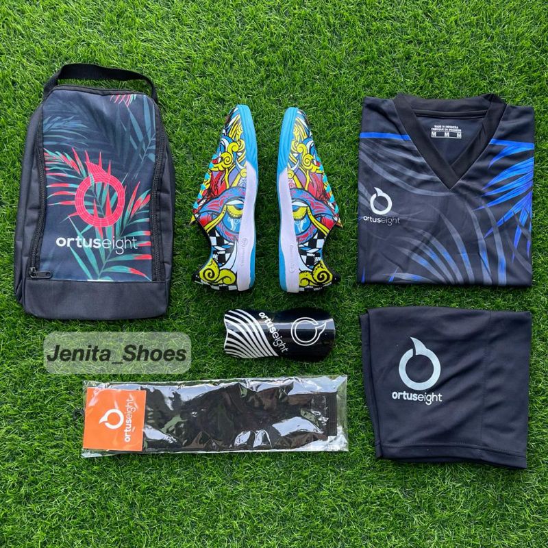 Sepatu Futsal Paket Komplit Ortuseight Catalyst Bima Arjuna Terbaru BONUS 1 SET JERSY PRINTING