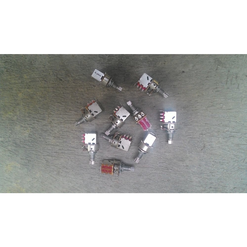 Potensio Pushpull push pull A500K untuk gitar listrik tipe epiphone