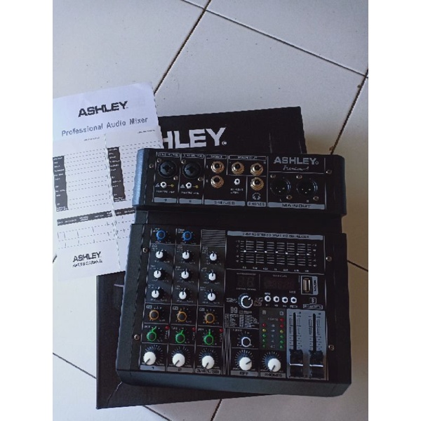 Mixer Audio Ashley Premium 4 Blutut Soundcard Usb