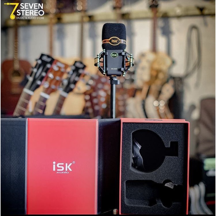 ISK IKG2000 IKG 2000 IKG-2000 Original Mic Condenser XLR Permium gold