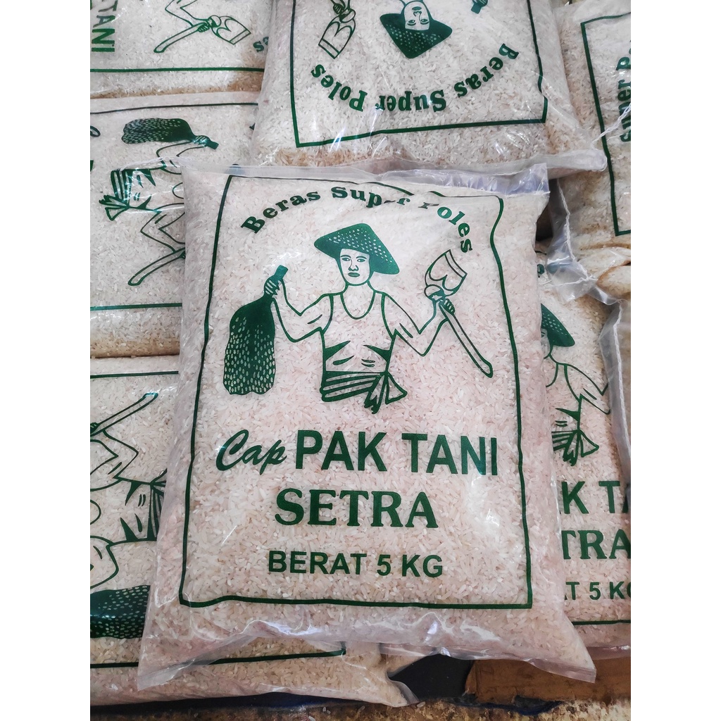 

Beras Putih Cap Pak Tani 5 kg