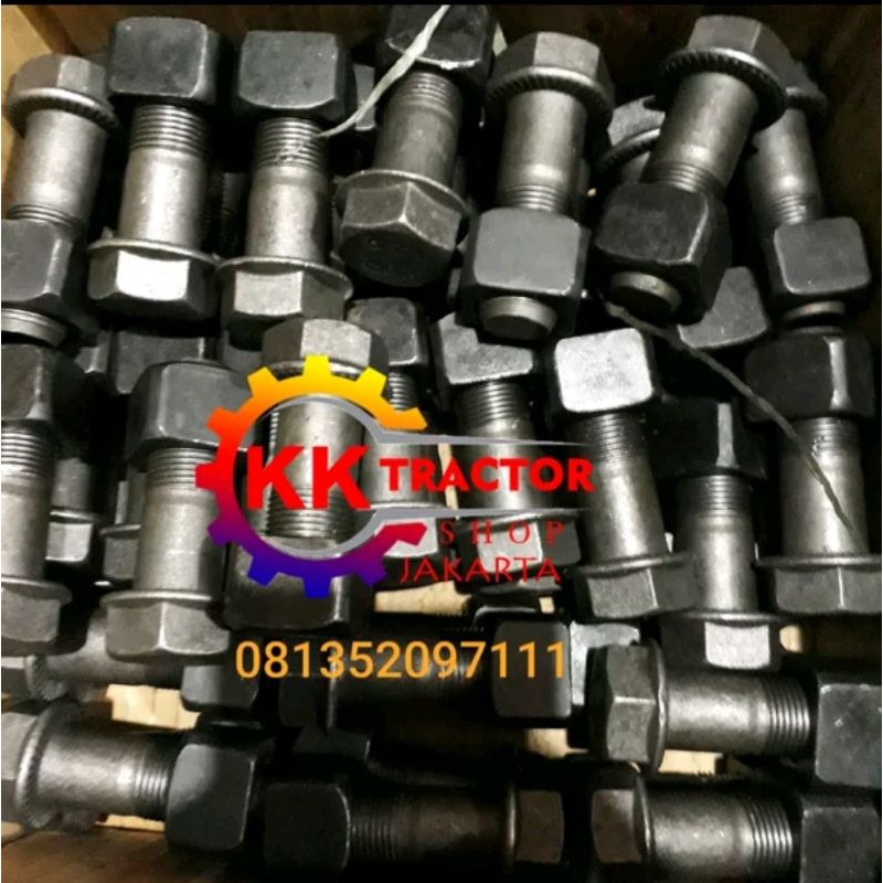 Baut Track Shoe Pc200 Komatsu Bolt Mur 20x75 (per pcs)