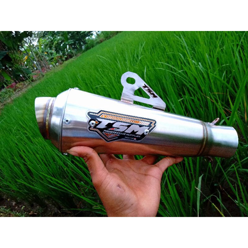 Knalpot Racing Model Fantera kompetisi Original TSM Cb Herex Satria Fu Tiger Gl free laser nama
