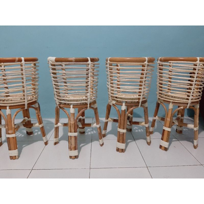 standing Pot rotan | vas pot rotan