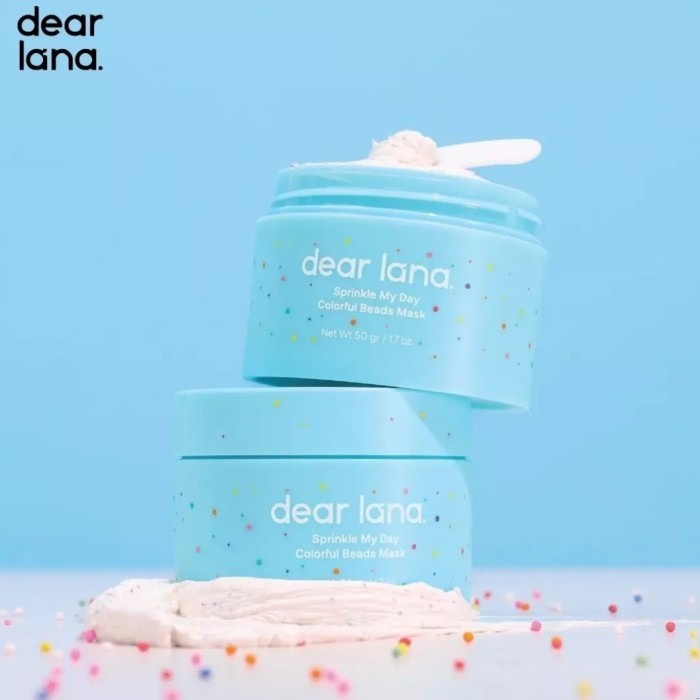 Dear Lana Sprinkle My Day Beads Mask Face / Masker Wajah