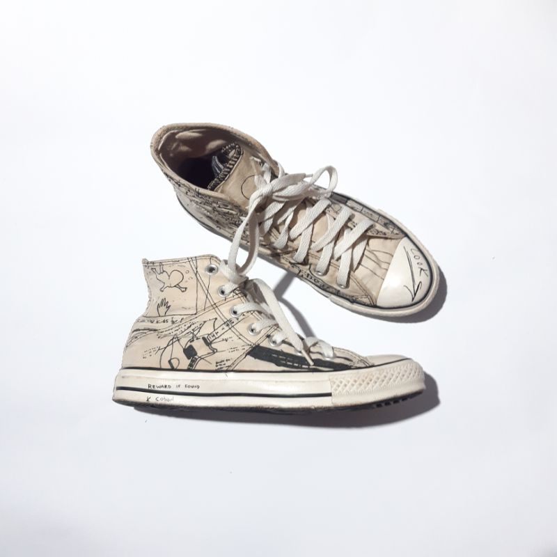 Sepatu/Snaekers Converse Reward It Found Kurt Cobain CT High Vintage