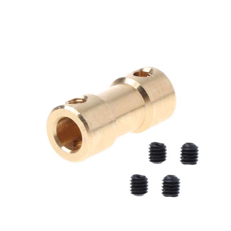 CRE  2-5mm Motor Copper Shaft Coupling Coupler Connector Sleeve Adapter US