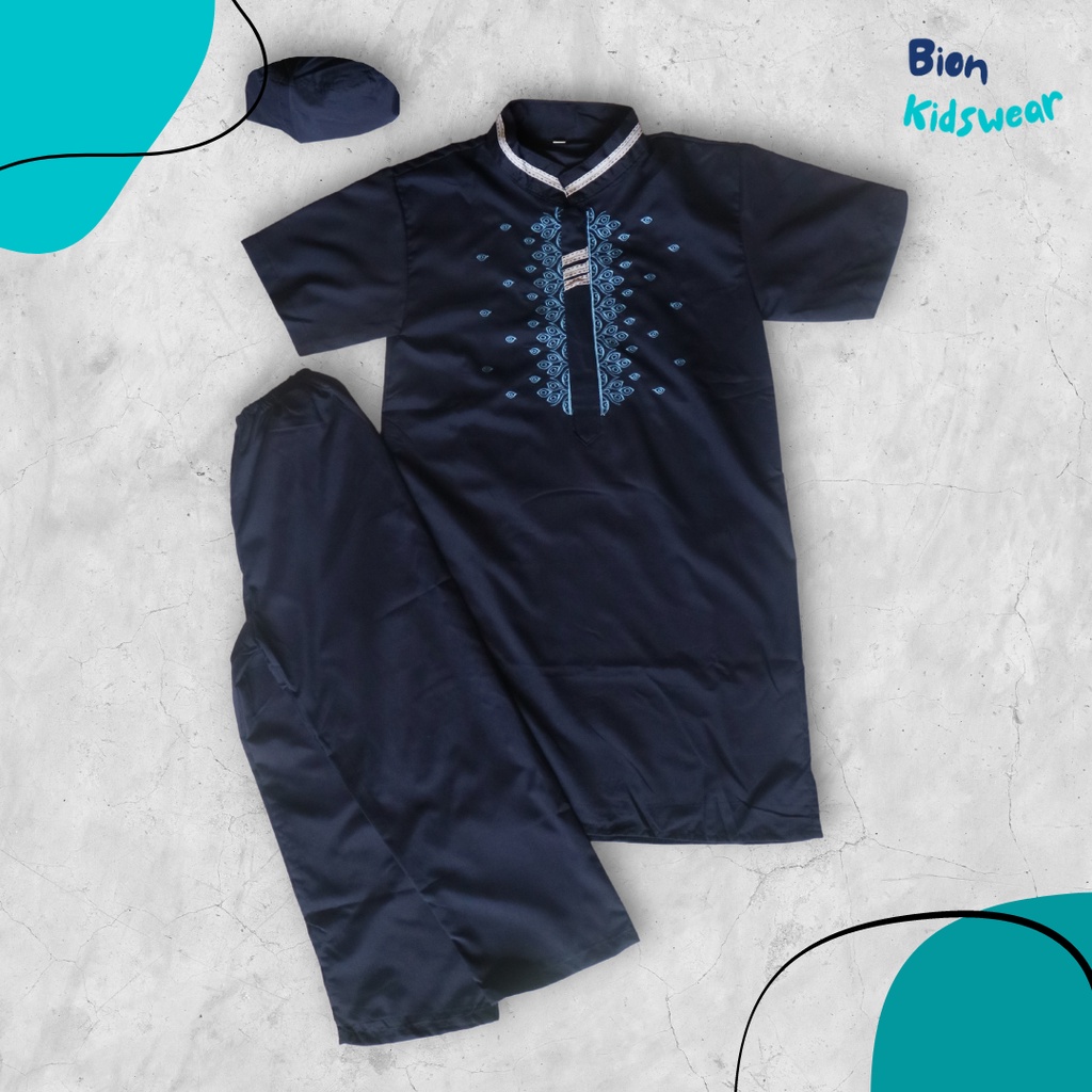 Baju Koko Anak | Gamis Anak | Koko Pakistan Bordir