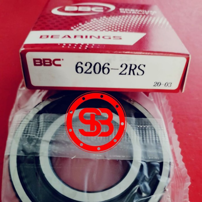 BALL BEARING 6206 2RS BBC ORIGINAL