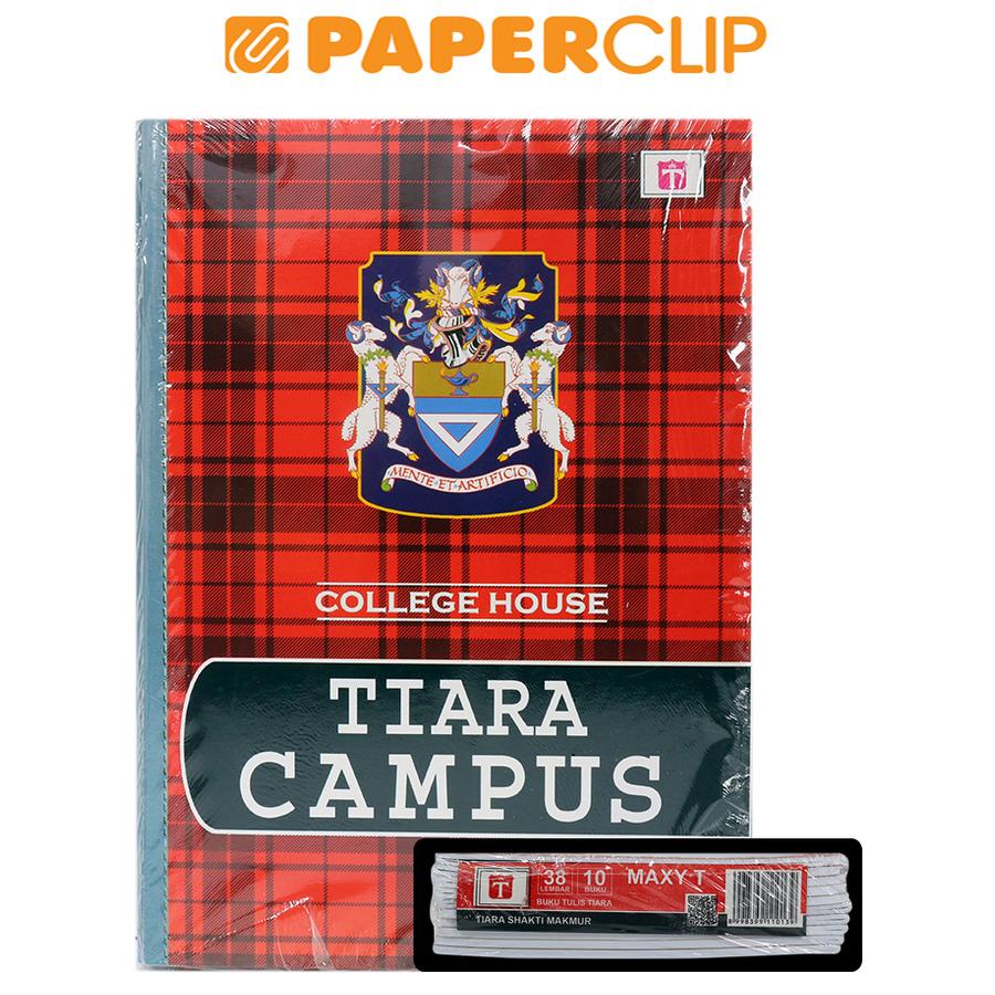 

BUKU TULIS BOXY TIARA MAXY 38 ISI 10PCS COVER MERAH