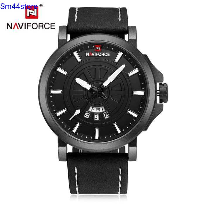 Naviforce Tali Kulit - Jam Tangan Pria - Original