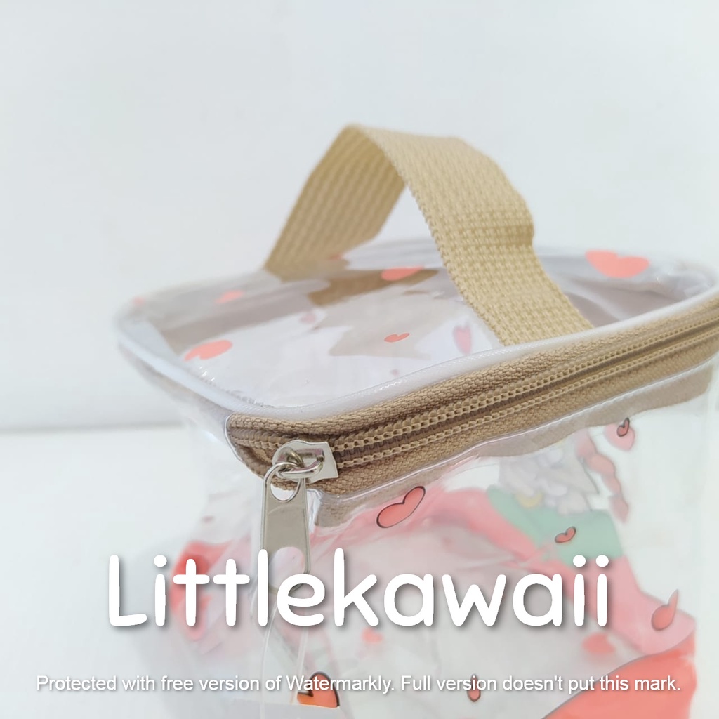 LK/Tas Pouch Mika Girly Cewek Remaja Wanita Kotak Serbaguna