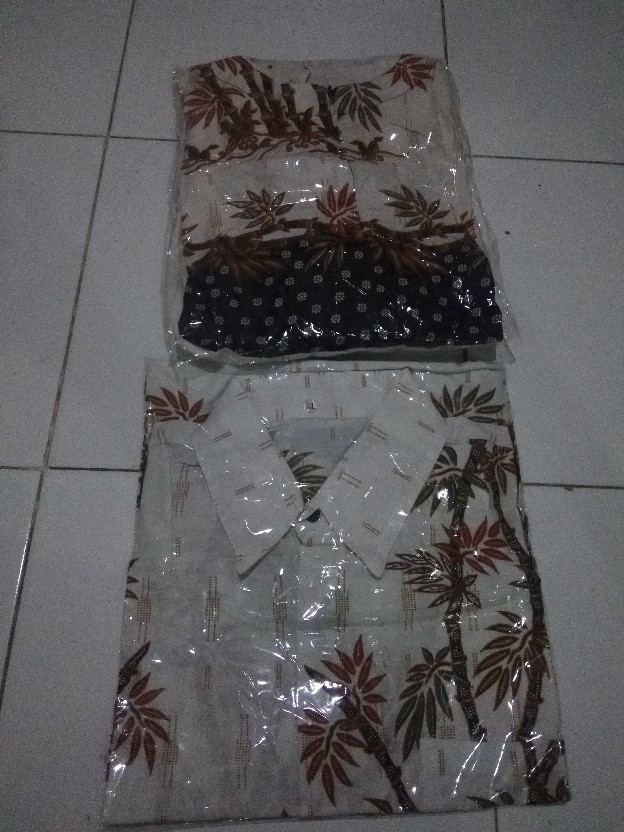 Maura Couple - Sania Ruffle Batik Couple Ori Ndoro Jowi Garansi Termurah Shopee - Batik Modern Solo