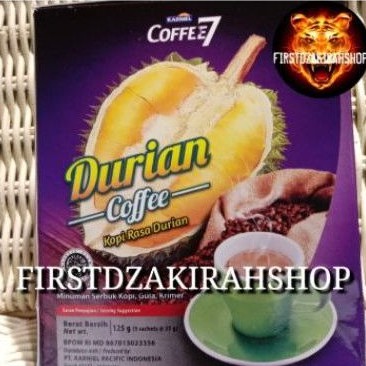 

coffee 7 durian kopi durian 5x25gr