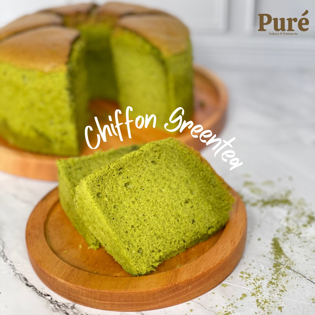 

Chiffon Greentea Whole Cake