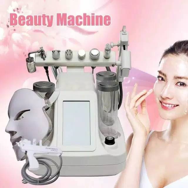 Alat facial 8 fungsi hydra peel beauty machine