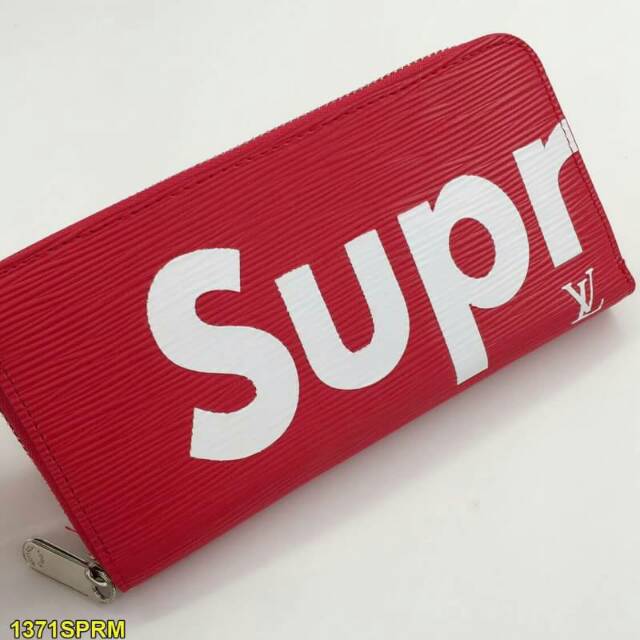 LV X Supreme Zipper Wallet #1371SPRM