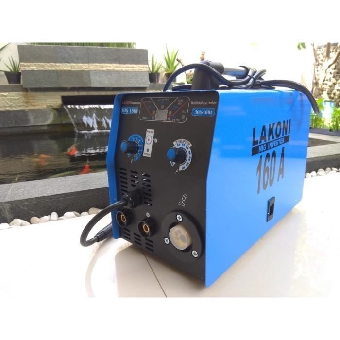 LAKONI MIG 160I - MESIN LAS FLUX MIG CO2 MMA LIFT 160 I 4 IN 1