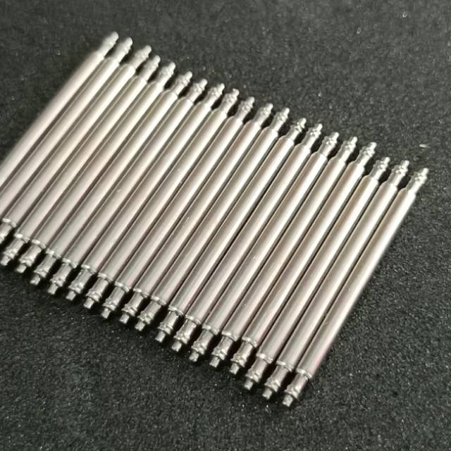 20 pcs pin pengait tali jam tangan springbars tebal 1,78 stenlis still anti karat