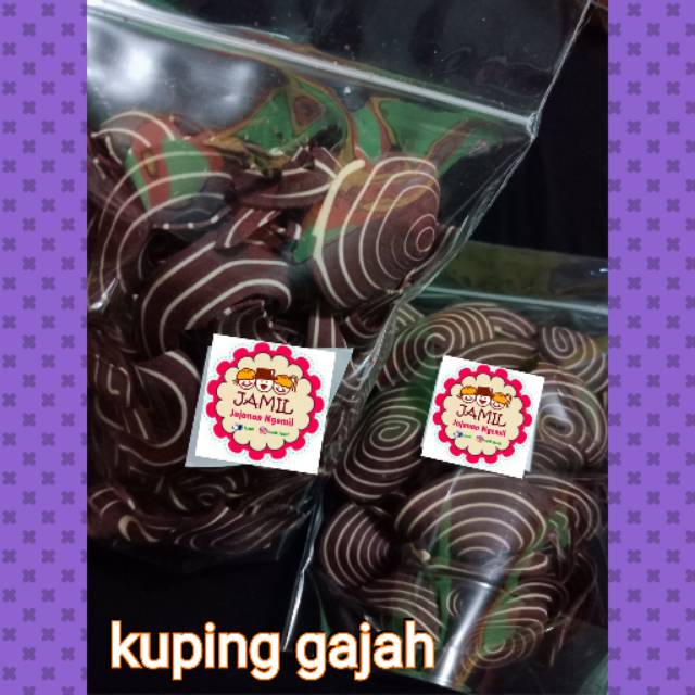 

Kue Kuping gajah pouch