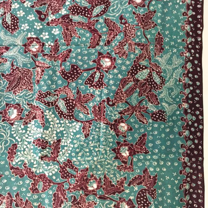 Teerlaris Top Kain Batik Tulis Lasem Pagi-Sore: Latohan/Sekarjagad Hijau