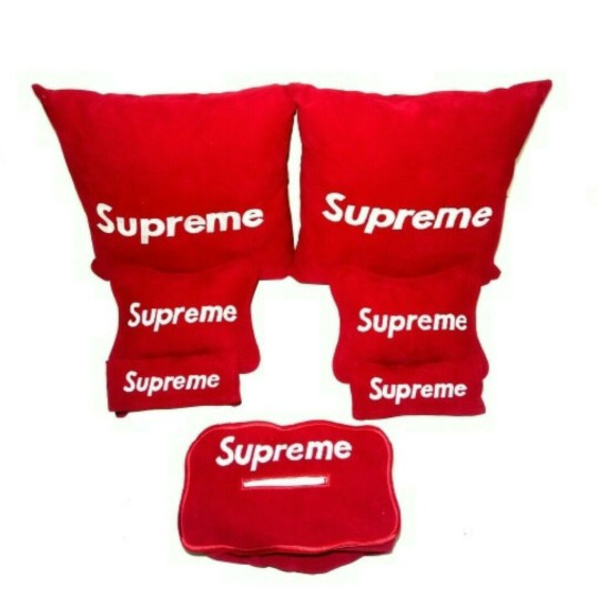SUPREME BANTAL MOBIL AKSESORIS INTERIOR MOBIL HEADREST MOBIL INTERIOR