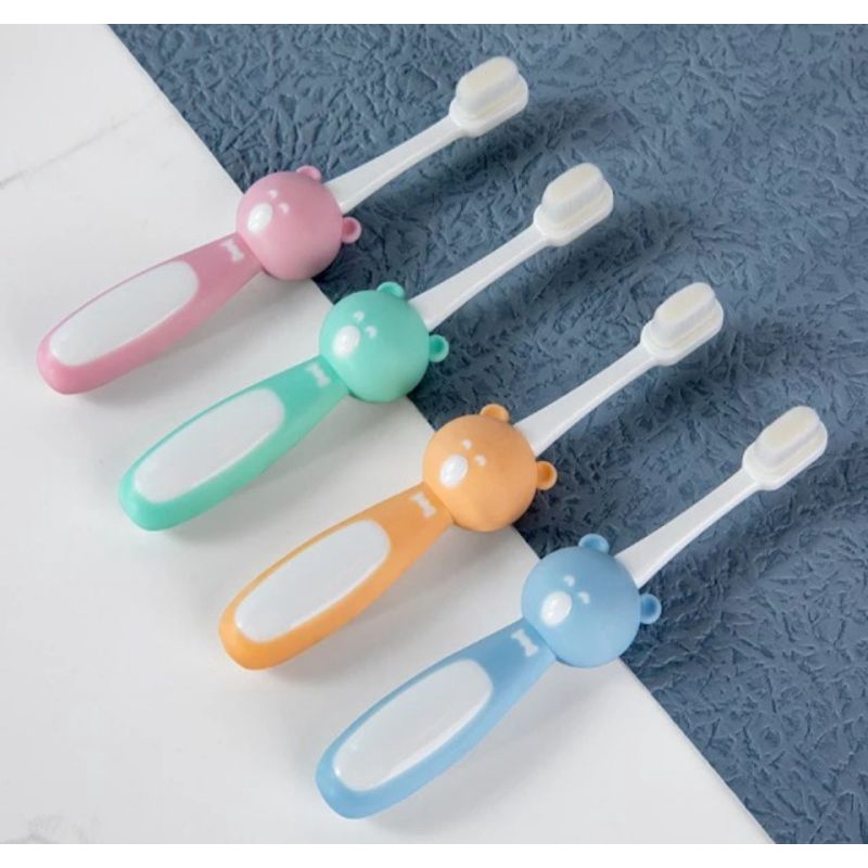 MINI LIFE SOFT COTTON TOOTHBRUSH (2-10TH) / SIKAT GIGI ANAK/ SIKAT GIGI MINI LIFE / sikat gigi bayi / sikat gigi anak premium / sikat gigi lembut / cotton toothbrush