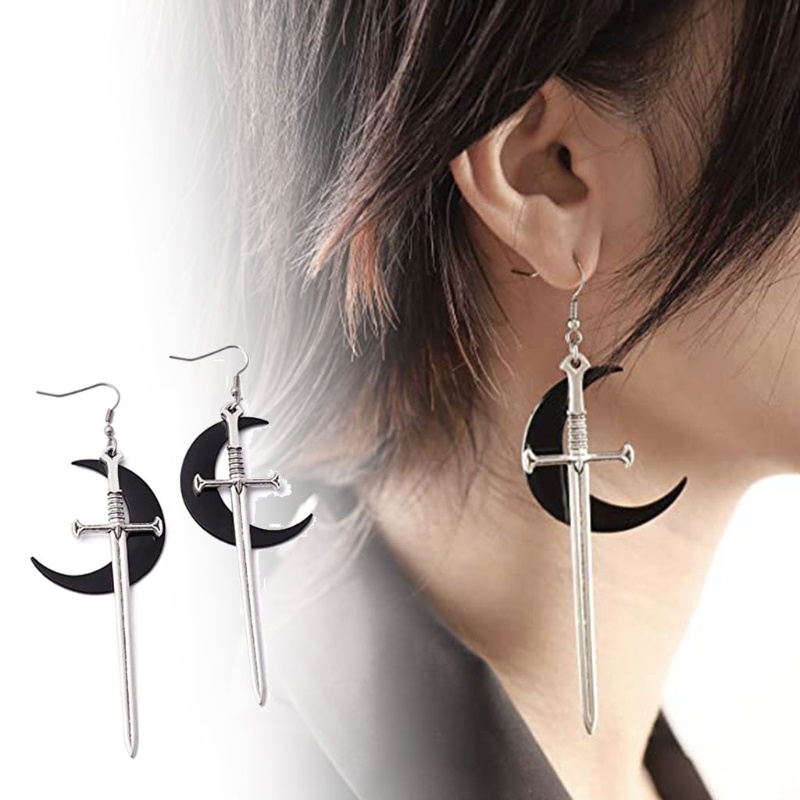 SIY  Novelty Alloy Dangle Earrings Punk Earrings for Adult Vintage Drop Adornments