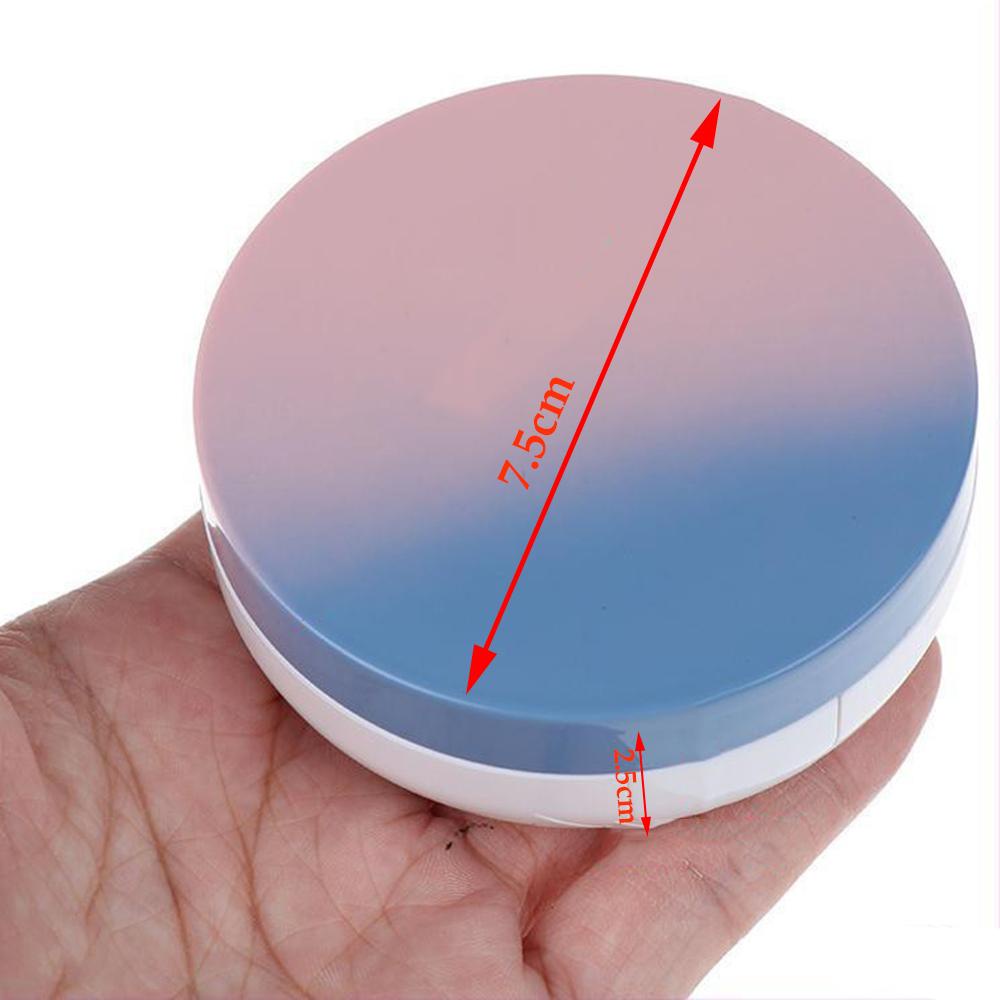 Rebuy Kosong Air Cushion Puff Box Portable Kualitas Tinggi DIY Foundation Box Air Cushion Dengan Powder Puff Sponge Makeup Case