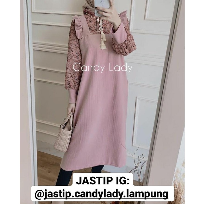 Dalea Button Tunik Candy Lady