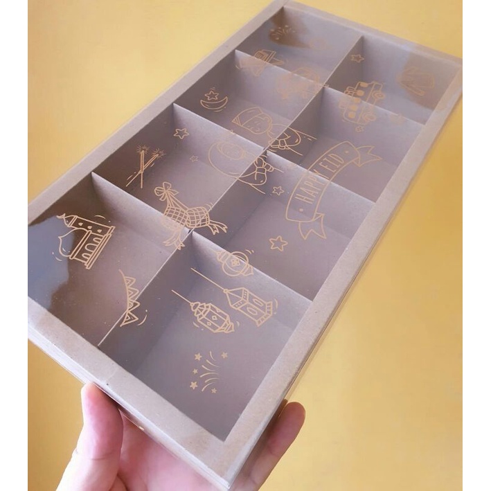 

Dus mika idul fitri eggtart sekat 8 & tag ( 1 pack isi 5 pcs dus & tag)