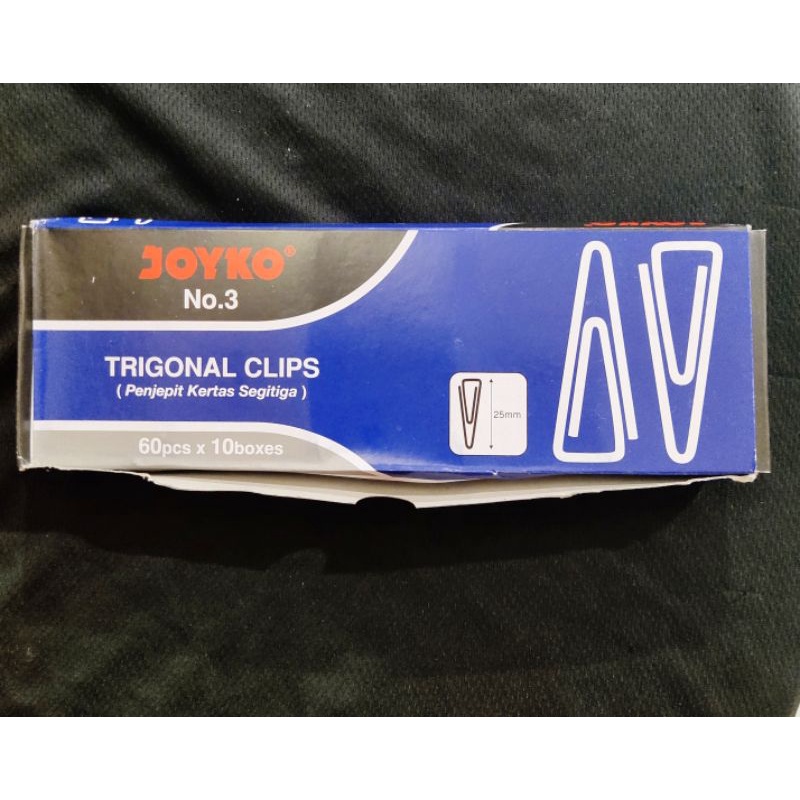 

Trigonal Clip Joyko No.3 (1 pack isi 10 box)