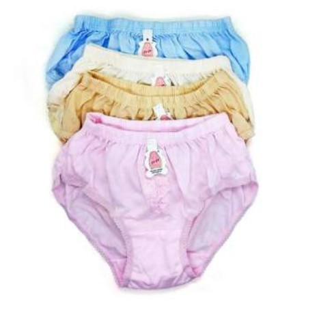 Cu-Cu Celana Dalam Wanita - motif bordir polos / CD cu-cu isi 3 pcs / underwear wanita