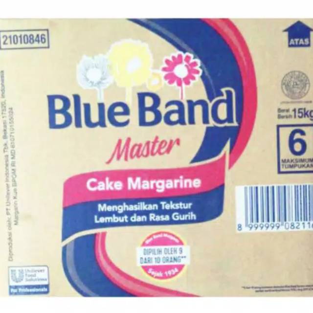 

Mentega curah blueband repack 500 gram