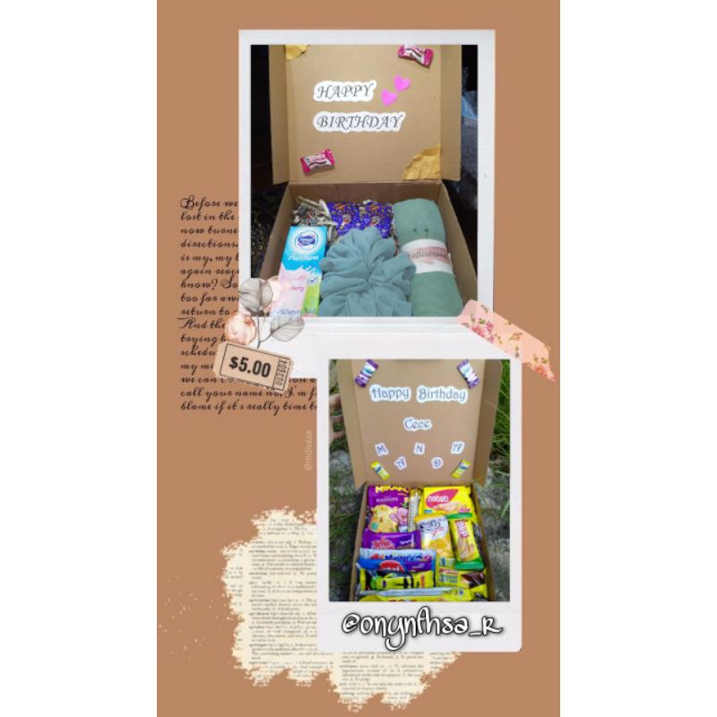 

GIFT BOX SNACK | HAMPERS