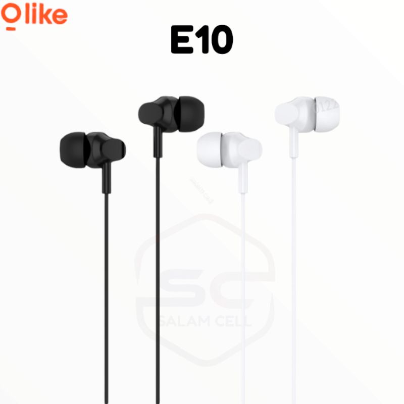 Headset Olike E10 1toples isi 30pcs Original Garansi