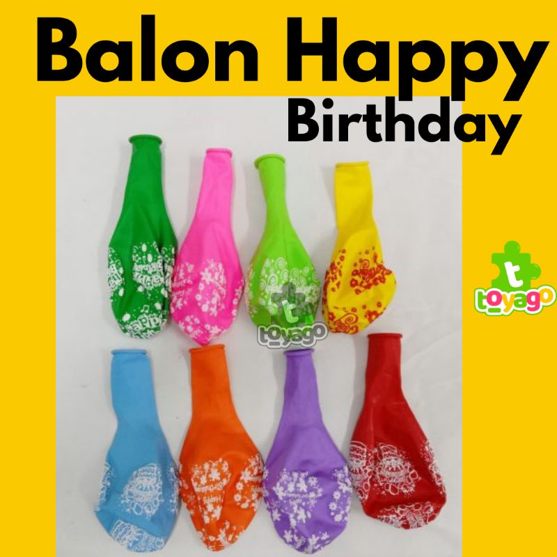 Balon MOTIF RANDOM isi 40 Pcs Grosir Murah