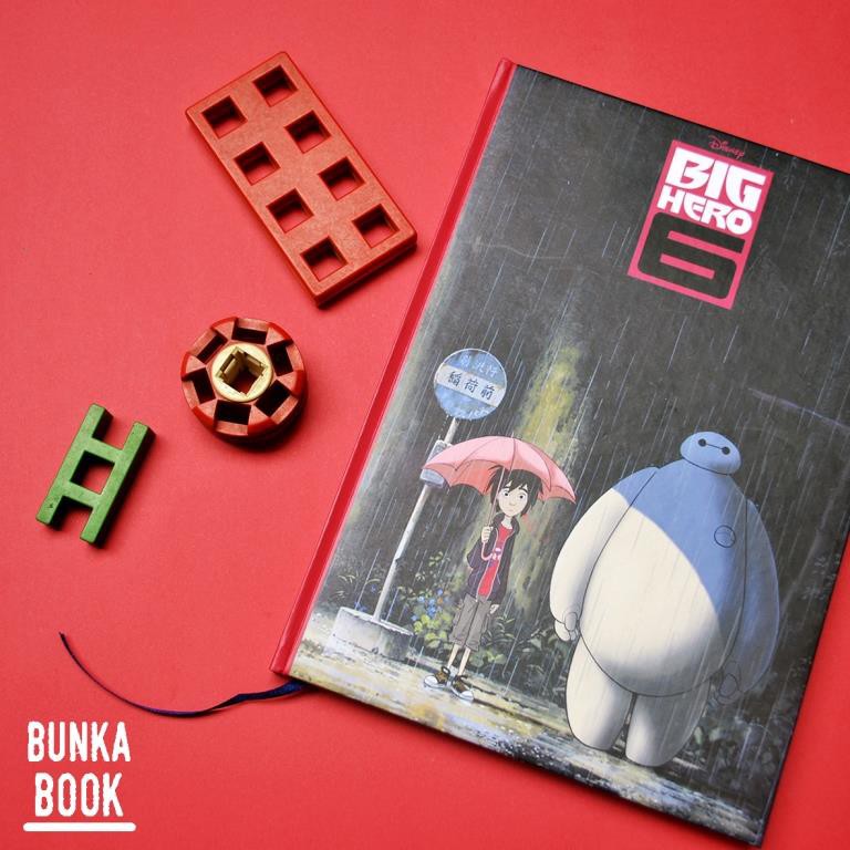 

Note Book Hardcover Big Hero 6 Totoro Version Ukuran A5 Jurnal Agenda Planner Gift Couple