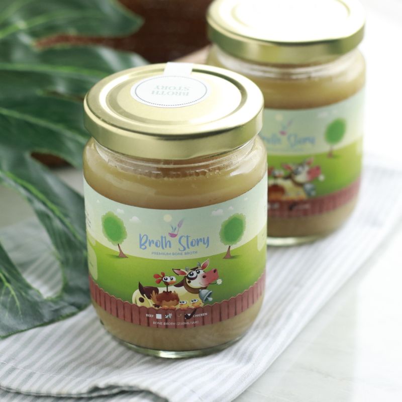 

Premium Chicken Broth Kaldu Ayam Kampung Broth Story MPASI anti GTM
