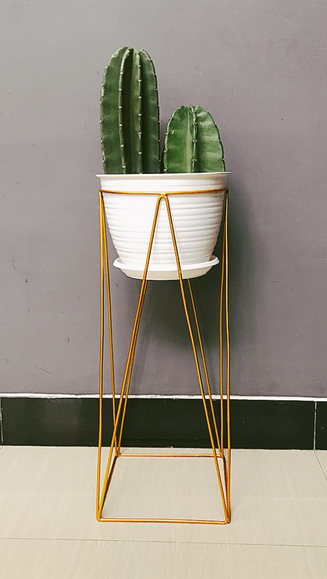 Standing Pot [sp.m1]- Standing Pot Besi - Standing Pot Murah - Standing Bunga [ Cod ]