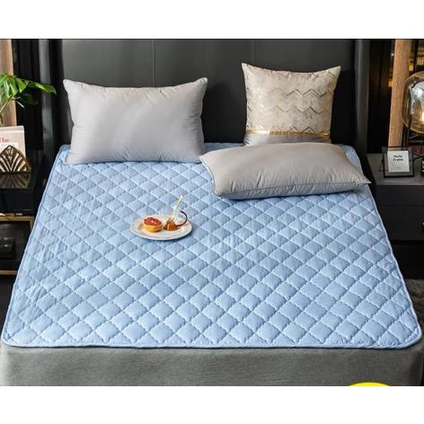 Matras Protector/Matras Alas Kasur  Pelindung Kasur Motif Embos Aesthetic Matras Anti Noda