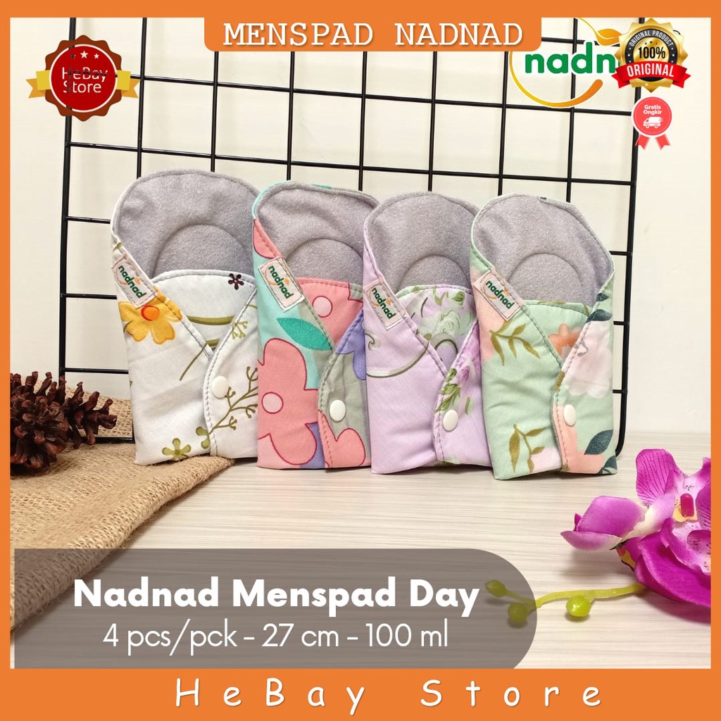 Menspad Nadnad Pembalut Kain Wanita Cuci Ulang Softex Kain Cuci Ulang Murah