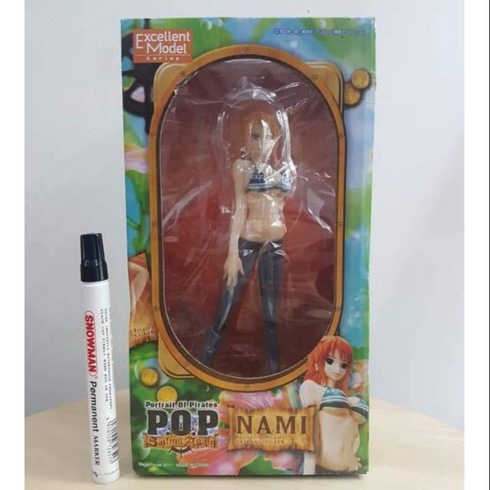 mainan action figure Nami Pop portrait of pirates sailing again Tinggi  ER-1946